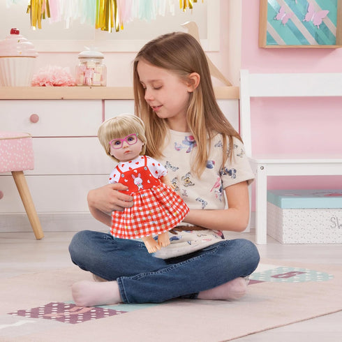 Alive Doll Clothes and Accessories, 6 Sets Baby Doll Outfits for 12-14.5 Inch Girl Dolls, Gift for Ages 5-10
