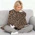 Pzuqiu Leopard Print Nursing Cover for Breastfeeding Soft Stretchy Breathable Car Seat Covers for Mom Mother Stroller