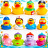 Yomwet Rubber Ducks Toy Duckies for Kids,Baby Bath Toys, Toddlers Floater Duck Showers