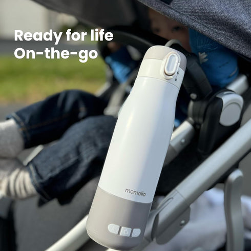 12 oz. Portable Milk Warmer for Travel, Bottle Warmer for Breastmilk and Formula, Milk Warmer On-The-Go, Large Capacity