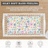 Streeyiu 52x28x8 Dog Paw Baby Crib Sheets for Boys Girls Colorful Paws Fitted Crib Sheet for Standard Crib and Toddler