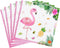 WERNNSAI 50PCS Flamingo Party Napkins - Luau Party Decorations, 3 Ply Hawaiian Tropical Paper Napkins