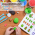 Air Dry Clay Kit for Kids, Create Refrigerator Magnets with Modeling Clay, Art Activity Set, Craft Project Gifts