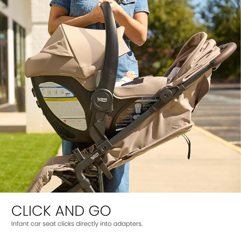 Britax Juniper+ Infant Car Seat Adapters for Select Britax, Maxi-Cosi, Cybex, & Nuna Seats, Compatible with Juniper+