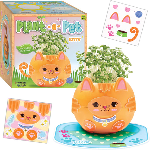 Creativity for Kids Plant-A-Pet: Kitty - Arts and Crafts for Kids, Mini