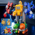 Novaluki Set 6 1 3-5, 3 4 5 6 7 8 Transforming Robot Toys Construction Trucks, Dinosaur Vehicles in Transform Robot