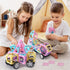 3 4 5 6+ 100Pcs Set Set) TOKBLOK Magnetic Tiles Toys for Year Old Girls Boys Macaron Magnet Building Blocks for Toddler