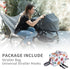 Non-Slip Stroller Organizer Bag for Diapers with Insulated Pocket, Hooks, Adjustable Strap, Universal Fit for Most
