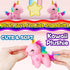 Light Pink Unicorn Stuffed Animals, Kawaii Plushies for Kids, Soft Mini Plush Toys Key Chains, Cute Birthday Gifts