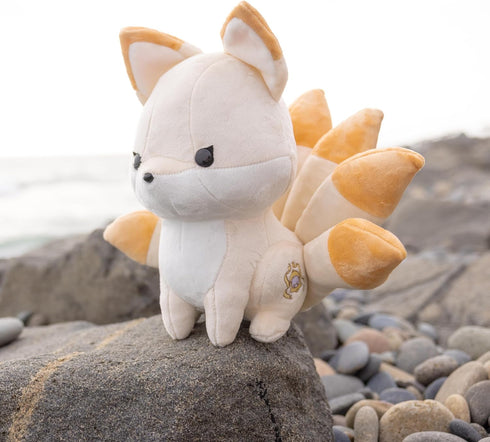 Bellzi Kitsune Mystical Fox - Cute Stuffed Animal Plush Toy - Adorable Soft Seven Tail Fox Toy Plushies and Gifts