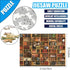 RECHIATO 1000+ Cats Library Jigsaw Puzzle, Piece Funny Kitten Bookshelf Puzzles, Challenging Animal Pet Lover Gifts