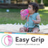 (3-Pack) 10 oz 4+ Nuby Clik-It Grip N' Sip Soft Spout No-Spill Training Sippy Cup with Handles - - Months