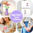 Wiyeang 6-12,Birthday 6 7 8 9 10 11 DIY Fabric Flower Bouquet Kit for Girls,Arts and Crafts for Kids Ages Gifts Ideas