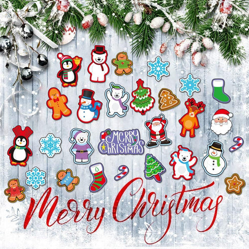 ArtCreativity Christmas Stickers for Kids - 100 Sheets with 1200 Holiday Stickers Assortment - Bulk Party Favors