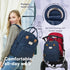 Backpack-Multifunction RUVALINO Diaper Bag Baby Travel Bag with Changing pad, Insulated Bottle Holders & Pacifier Case