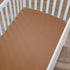 TL Care Supreme 100% Natural Cotton Jersey Knit Mini Crib Sheet, Chocolate, 24" x 38", Soft Breathable