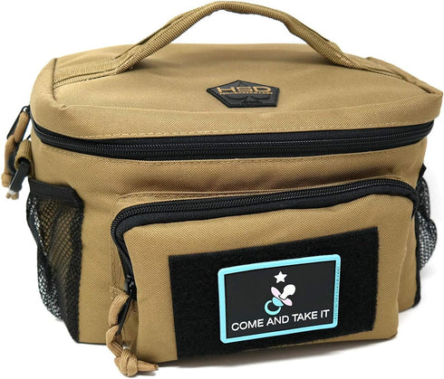 Funny Tactical Patch - Come and Take It Pacifier Diaper Bag Accessory