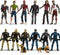 Baimiby Army Men Soldiers Toy Action Figures,14 PCS Military Playset Include Army Men