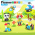 Picasso Cubes 1” Magnetic Puzzle Cubes, 108 Piece Building Block Set for Early Education STEM Learning
