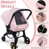 Summer Spring/Summer/Autumn Baby Car Seat Cover Compatible with Doona Car Seat and Stroller,Breathable Sunproof Car