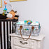 Moteph Extra Large Diaper Caddy, Craft, Toy Organizer with Zip-Top Cover with Waterproof Wet/Dry Bag - Perfect for Baby