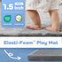 1.5" Tummy 50"x 50" Thick Baby Play Mat for Floor Time, Pro Soft Baby Activity Playmats Playroom, Easy Care