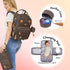 Backpack Pack Dikaslon Diaper Bag with Portable Changing Pad, Pacifier Case and Stroller Straps, Large Unisex Baby Bags