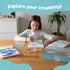 BONNYCO Paint by Numbers Kit for Kids - Sea Animals Pack of 3 Canvas