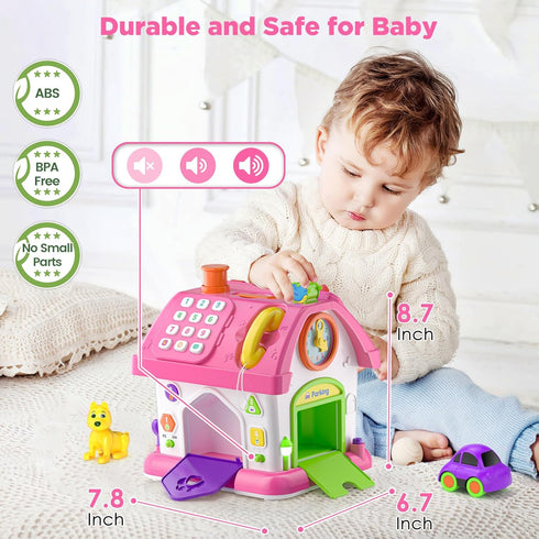 1 1 12-18 1-2 Vahome Musical Montessori Toys for Year Old Girl Gifts, First Birthday Gifts for Year Old Girl