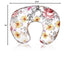 Set Baby Crib Include Crib Sheet, HNHUAMING Daisy Floral Baby Receiving Blanket, Nursing Pillow Cover for Boys Girls
