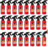 24 Pcs 7 Inch Fire Extinguisher Squirter Toys, Realistic Firefighter Water Squirt Toys for Boys Girls Pool Party Favors