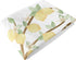Sweet Jojo Designs Lemon Floral Girl Milestone Blanket Monthly Newborn First Year Growth Mat Baby Shower Memory