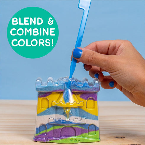 6 8 6, 7, 8, 9 Made By Me Create Your Own Underwater Sand Art, Includes Ocean-Themed Bottles, Sand Colors, Glitter