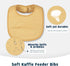 Tiny Twinkle Baby Feeding Bibs 8 Pack - Waterproof and Absorbent Infant Drool and Feeding Bibs