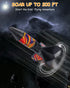 200 8-12, SainSmart Jr. Rocket Launcher for Kids, Motorized Air Rocket Toy with Parachute, Self-Launching up to ft