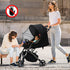 Cheermomo 2-in-1 3D Stroller Cover, Baby Mosquito Net for Stroller with Sun Shade, Stroller Accessories - UV Protection