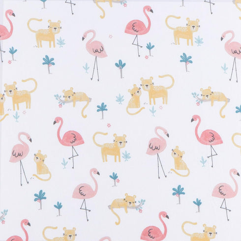 2-Pack Gerber Baby Unisex Knit Crib Sheet, Animal Geo Girl, One Size