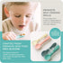 Mason Bottle 2 Pack Silicone Spoons (Buttercup & Harbor)
