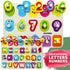 1-3 6XSET 2-4 3-5 QUOKKA Wooden Puzzles for Toddlers - Toddler Puzzles Ages with Rack - Learning Alphabet - Numbers