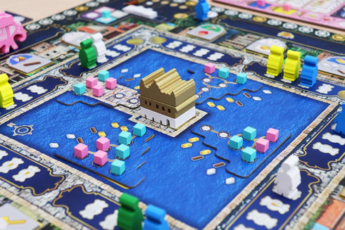 Amritsar: The Golden Temple Board Game - Strategy Game for Kids and Adults, 1-4 Players, Ages 14+, 60-120 Min Playtime