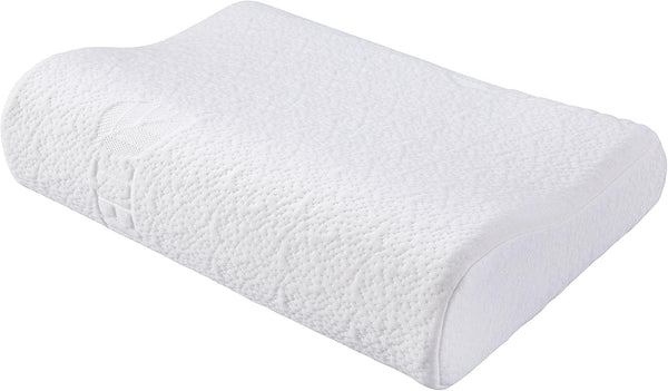 FMS Soft Comfy Memory Foam Contour Pillow for Children, Removable Case