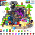 Coodoo Magnetic Blocks, Build Mine Magnet World Set for Kids Ages 4-8,