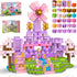 150pcs Magnetic Blocks,Magnetic Building Blocks, STEM Sensory Toys with Princess Castle BuildCreative