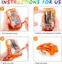 4pcs Tracks Cars Replacement - Light Up Magic Cars for Tracks Compatible with Glow in the Dark Toy Cars