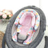 2 1 SWESEN Baby Car Seat Head Support, Super Soft in Infant Car Seat Insert, Reversible Newborn Car Seat Insert Cushion