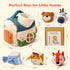 6-12 1-3 Set Youuys Travel Sensory Toys for Babies Months & Toddlers Year Old On-The-Go Montessori Soft Stuffed Animal