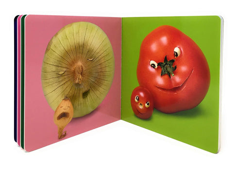 eeBoo Play with your Food Love & Friendship Board Book by Saxton Freymann, Educational Games and Activities for