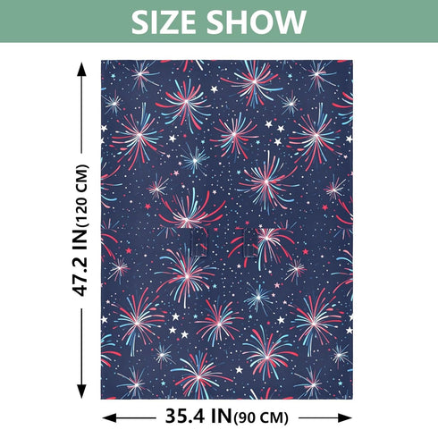 Mazeann 4th July Stars Fireworks Car Seat Cover Baby Breathable Soft Infant Carseat Covers Canopies Babies Carrier