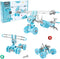 Build Your Own Airplane Model Kits - AirBit Transport STEM Toys for Boys & Girls Ages 8-12, Educational Building Toys