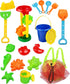 CNP30312 Set, 18 Click N' Play Beach Sand Toy Piece